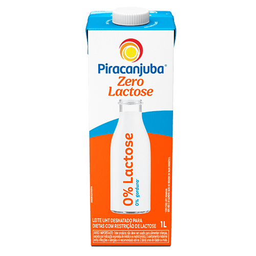Leite Desnatado Piracanjuba Zero Lactose 1L